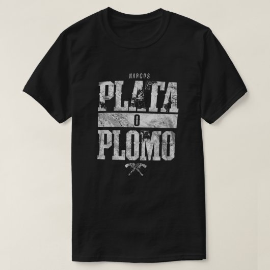 PLATA O PLOMO MERCH Essential T - Shirt.png T-Shirt (Design vorne)