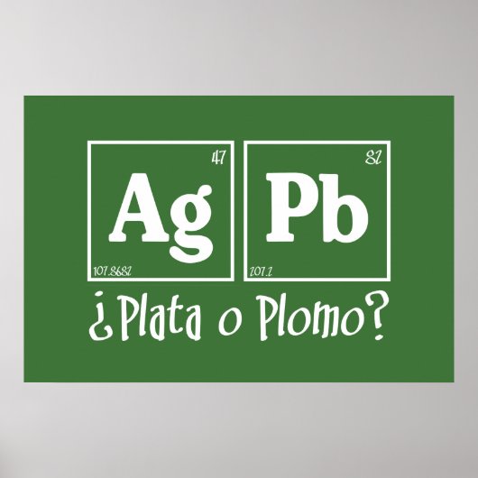 Plata o poster (Vorne)