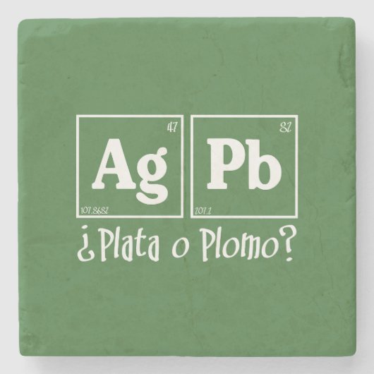 Plata o steinuntersetzer (Vorderseite)