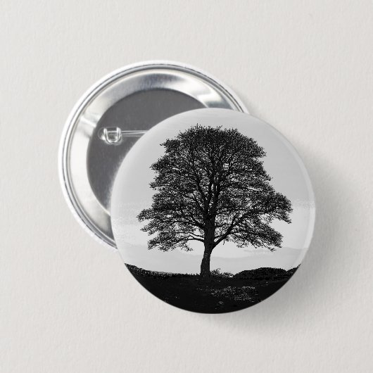 Platane-Abstands-Knopf-Abzeichen Button (Vorne & Hinten)