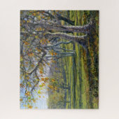 "Platanen im Fall" Puzzle (Vertikal)