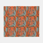 PLATAPUS ART FLEECEDECKE (Vorderseite (Horizontal))