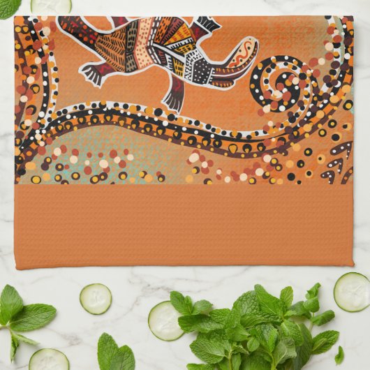 PLATAPUS ART GESCHIRRTUCH (Gefaltet)