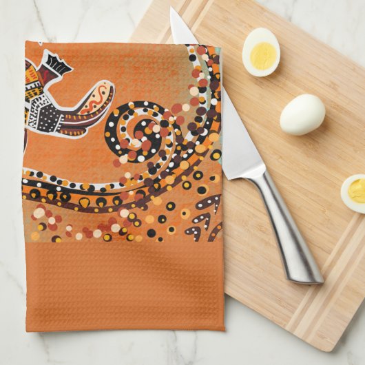 PLATAPUS ART GESCHIRRTUCH (Viertel Falte)