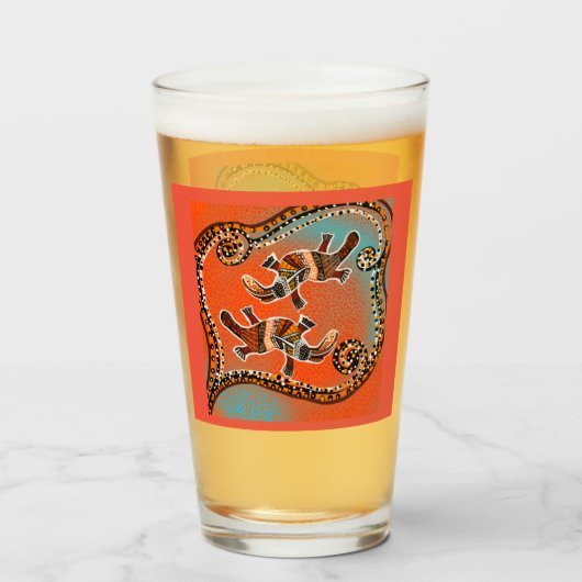 PLATAPUS ART GLAS (Vorne (Gefüllt))