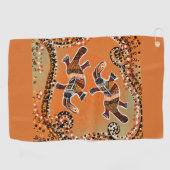 PLATAPUS ART GOLFHANDTUCH (Horizontal)