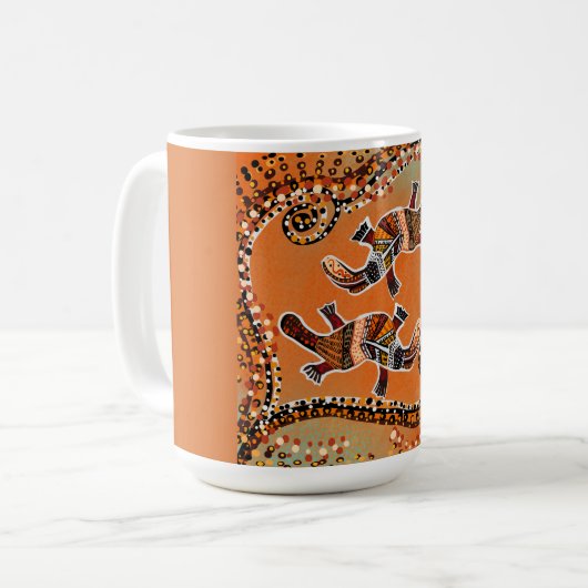 PLATAPUS ART KAFFEETASSE (Vorderseite Links)