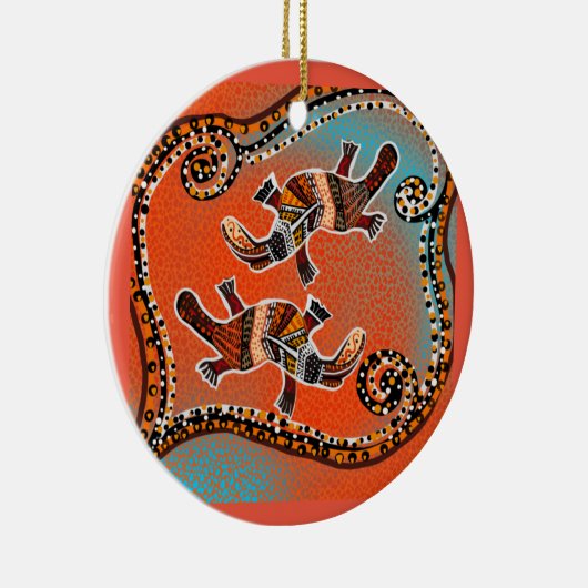 PLATAPUS ART KERAMIK ORNAMENT (Rechts)