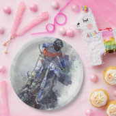 plate de papel moto pappteller (Party)