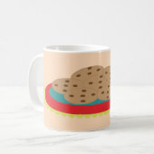 Plate für Cookies Kaffeetasse (Vorderseite Links)