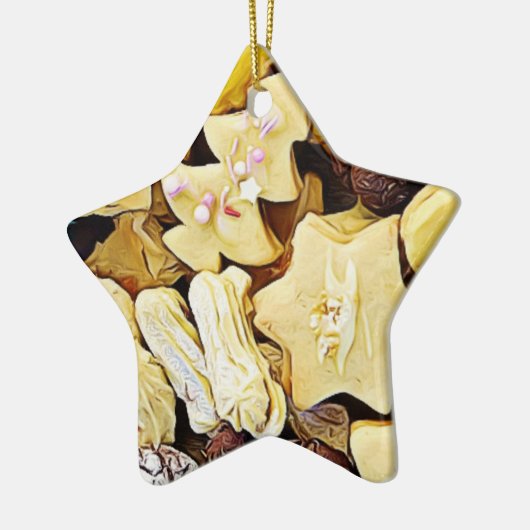 Plate für Personalisierte Weihnachten Keramik Ornament (Links)