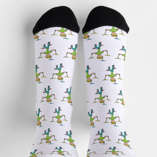 Plate Spinning Socken (Oben)