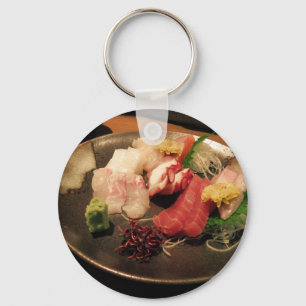 Plate Wasabi Japan Sushi Power Fisch Asien Schlüsselanhänger