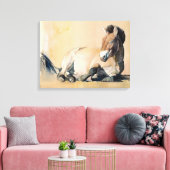Plateau Sun Leinwanddruck (Insitu (Wohnzimmer))