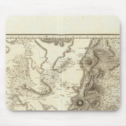 Plateau von Mexiko-Stadt Mousepad (Vorne)