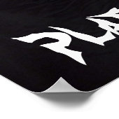 Platecarpus Mosasaur Skull Poster (Ecke)