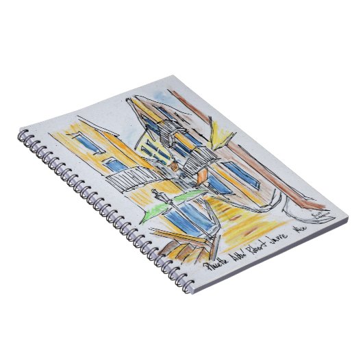 Platette Abbe Robert Jarard| Old Nice, Frankreich Notizblock (Rechte Seite)