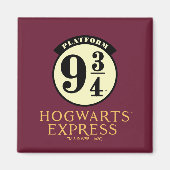 Platform 9 3/4 HOGWARTS™ EXPRESS-Symbol Magnet (Vorne)