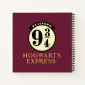Platform 9 3/4 HOGWARTS™ EXPRESS-Symbol Notizblock (Rückseite)