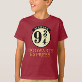 Platform 9 3/4 HOGWARTS™ EXPRESS-Symbol T-Shirt (Vorderseite)