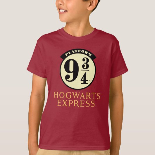Platform 9 3/4 HOGWARTS™ EXPRESS-Symbol T-Shirt (Vorderseite)