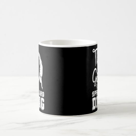 Platform Diver Girl - Springboard Diving Kaffeetasse (Mittel)