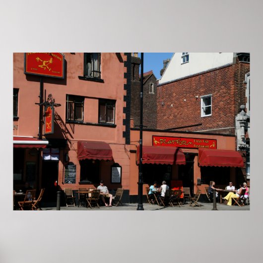 Platform Pub & Restaurant - Sunny Southampton Poster (Vorne)