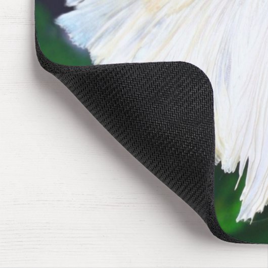 Platin Betta Fische Mousepad (Ecke)