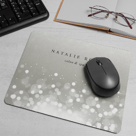 Platin Glow Personalisiert Mousepad