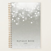 Platin Glow Personalisiert Planer (Vorderseite)