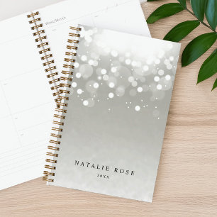 Platin Glow Personalisiert Planer