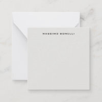 Platin-Grau Minimalistisch Schlicht Lesbar Modern