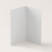Platin-Grau minimalistisches Modern Visitenkarten (Innenseite)