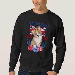 Platin-Jubiläum der Queen 2022 britischer Monarch Sweatshirt