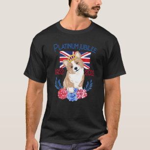 Platin-Jubiläum der Queen 2022 Britischer Monarch  T-Shirt