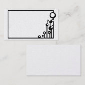 "Platin-Leben-" Visitenkarte (Vorne/Hinten)