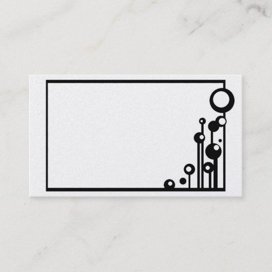 "Platin-Leben-" Visitenkarte (Vorderseite)