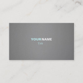 Platin-Papier Visitenkarte
