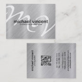 Platin Photograrpher Visitenkarten Visitenkarte (Vorne/Hinten)