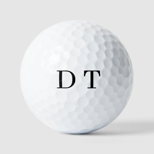 Platin-Spiegelgravur – Ultra-saubere Luxusausführu Golfball (Vorderseite)