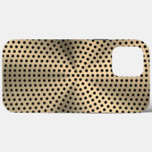 Platinbronze Edelstahl-Druck Case-Mate iPhone Hülle (Rückseite (Horizontal))