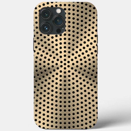 Platinbronze Edelstahl-Druck Case-Mate iPhone Hülle (Rückseite)