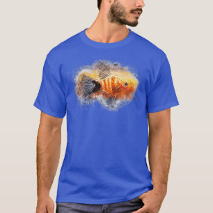 Platine Blutung Herz Xiphophorus maculatus T-Shirt