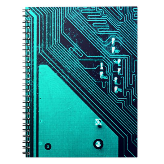 Platine. Elektronische Computerhardware Notizblock (Vorderseite)