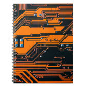 Platine. Elektronische Computerhardware Notizblock (Vorderseite)