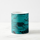Platine. Elektronische Computerhardware-Technologi Kaffeetasse (Mittel)