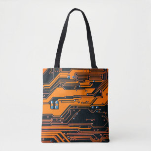 Platine. Elektronische Computerhardware-Technologi Tasche