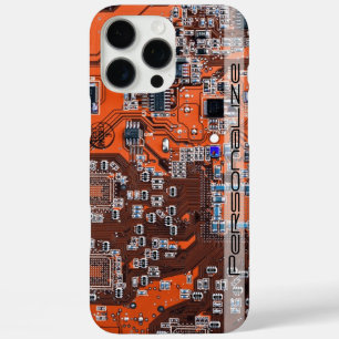 Platine für gedruckte Leiterplatten Orange-Platine iPhone 16 Pro Max Hülle