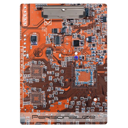 Platine für gedruckte Leiterplatten Orange-Platine Klemmbrett (Vorderseite)