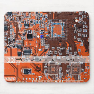 Platine für gedruckte Leiterplatten Orange-Platine Mousepad
